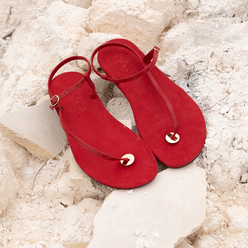 Sandalia Fiji Scarlet